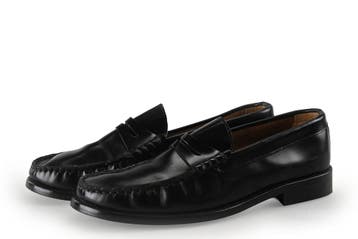 Manfield Loafers in maat 37 Zwart, Verzenden, Zwart, Overige typen, Zo goed als nieuw