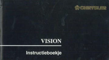 1998 Chrysler Vision Boordmap Nederlandstalig, Verzenden