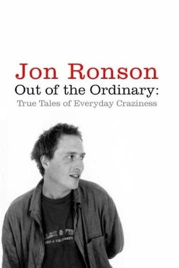 Out of the Ordinary | 9780330448321 | Jon Ronson, Ophalen of Verzenden, Zo goed als nieuw, Jon Ronson
