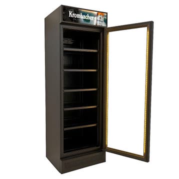 Krombacher Bier koelkast glasdeur koeling 358L, Nieuw in verpakking, Koelen en Vriezen