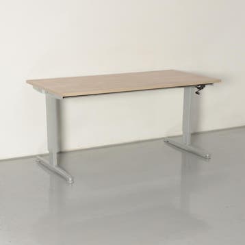 Aspa bureau, bladkleur naar keuze, 160 x 80, hoogte, Huis en Inrichting, Bureaus, Ophalen of Verzenden, Nieuw