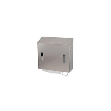 SanTRAL combinatiedispenser zeep- & handdoekdispenser - RVS, Verzenden, Nieuw in verpakking