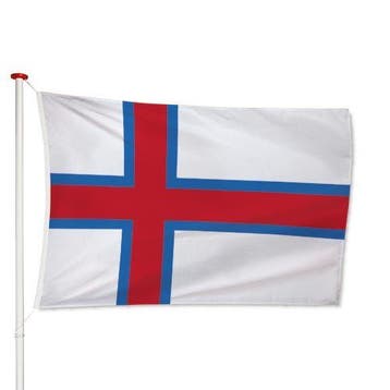 Faeroer Eilanden Vlag 40x60cm, Verzenden, Nieuw
