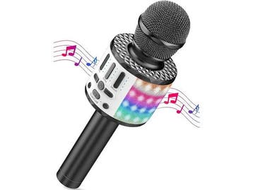 Veiling - Easy Karaoke Bluetooth Karaokemicrofoon, Muziek en Instrumenten, Nieuw