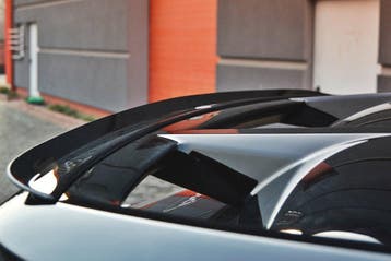 spoileropzetstuk Toyota C-HR V.2 Glans Zwart Maxton, Ophalen of Verzenden, Nieuw