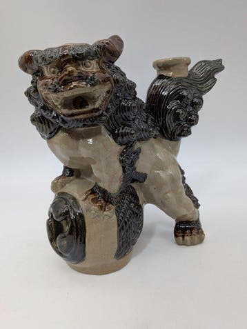 Shisa Awamori Bottle () - sculptuur Keramiek - Japan