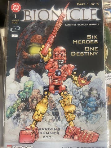 Bionicle 1 – Six Heroes One Destiny, Verzenden, Nieuw