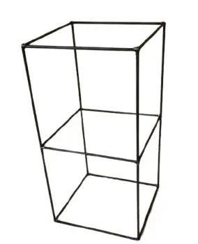 Metalen frame Zwaar Kubus 60x30 cm, Ophalen of Verzenden, Nieuw