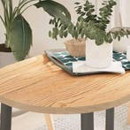 vidaXL Tafelblad 100x50x2 cm ovaal massief eikenhout, Huis en Inrichting, Tafels | Eettafels, Verzenden, Nieuw