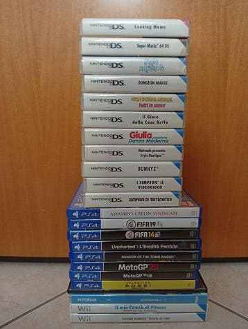 Nintendo, Sony - DS - MEGA LOT - Mixed Nintendo DS, Wii and, Nieuw