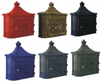 OUTLET SALE: Nostalgische brievenbussen aluminium, Tuin en Terras, Nieuw