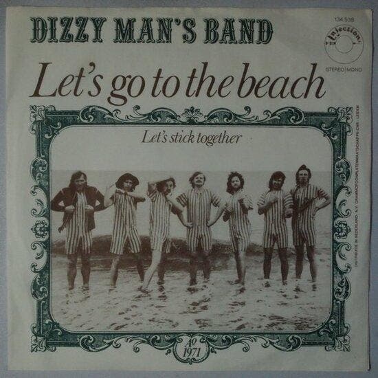 Dizzy Mans Band - Lets go to the beach - Single, Cd's en Dvd's, Vinyl Singles, Verzenden