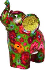 Pomme pidou Olifant Darcy | Spaarpot | Small | Green Elep..., Verzamelen, Verzenden, Nieuw