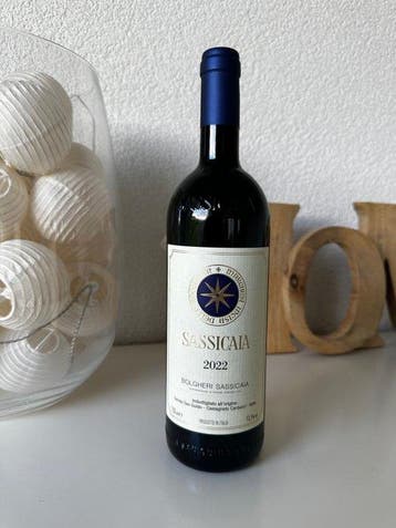 2022 Tenuta San Guido, Sassicaia - Bolgheri - 1 Fles (0,75, Nieuw