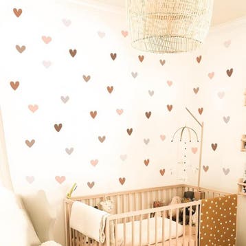Grote muur stickerset Sunshine, Verzenden, Nieuw, Wanddecoratie