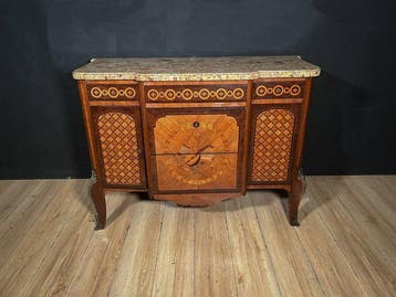 Commode - Hout, Marmer