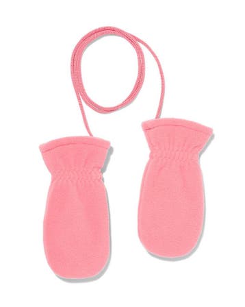 HEMA Kinderwanten Thinsulate fleece roze, Verzenden, Nieuw