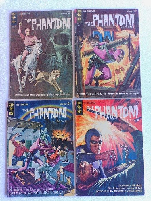 The Phantom #1, 7, 8, 11 - 4 Comics - Eerste druk -, Boeken, Strips | Comics