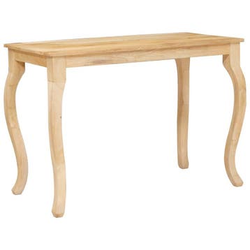 vidaXL Salontafel Bruin 110 x 55 x 77 cm Massief Mango Hout, Huis en Inrichting, Verzenden, Nieuw