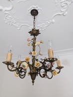 Plafondlamp - Brons, Antiek en Kunst