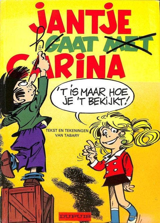 Jantje gaat met carina - Jantje gaat met carina, Boeken, Stripboeken, Ophalen of Verzenden