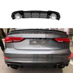 Diffuser With Black Exhaust Tips Voor Audi A3 S Line/S3 8V, Auto-onderdelen, Carrosserie en Plaatwerk, Ophalen of Verzenden, Nieuw