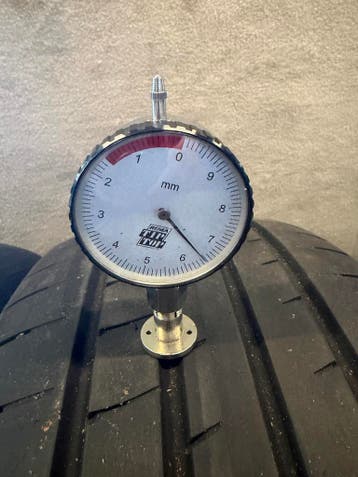 2x Goodyear Eagle F1 Asymmetric 5 - 255/45 R17 - DOT 2223, Ophalen, Gebruikt, 255 mm, 17 inch