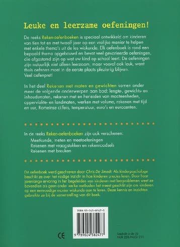 Rekenen met maten en gewichten / Rekenen oefenboek, Verzenden, Gelezen, C. De Schmedt