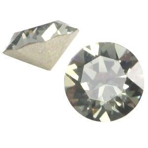 2 x Swarovski Elements PP32 puntsteen (4.0mm) Black diamond, Ophalen of Verzenden, Nieuw, Overige typen