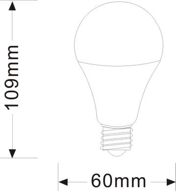 LED LAMP E27 11W VERHUISLAMP, Huis en Inrichting, Lampen | Losse lampen, Ophalen of Verzenden, Nieuw