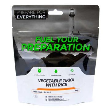 Vegan Tikka met Rijst - Fuel your Preparation