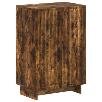 vidaXL Schoenenkast EDE 59,5 x 39,5 x 90 cm Bewerkt hout, Huis en Inrichting, Verzenden, Nieuw