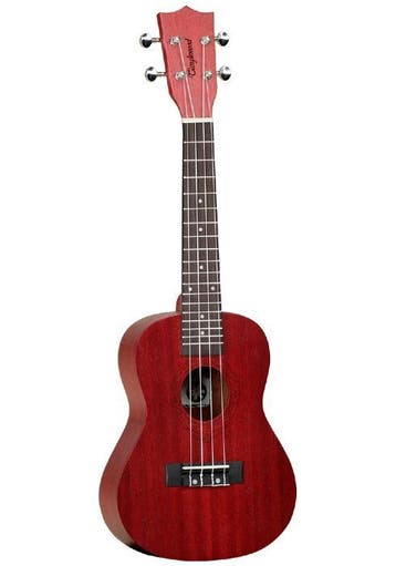 Tiare T3 Red Stain Satin Model Concert Ukelele, Red Stain, Ophalen of Verzenden, Nieuw