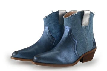 Sacha Cowboy laarzen in maat 36 Blauw, Zo goed als nieuw, Sacha, Verzenden, Blauw