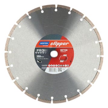 Norton Clipper Pro Beton diamantzaagblad 350 x 20 mm, Ophalen of Verzenden, Overige typen