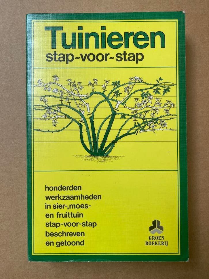 Groenboekerij Tuinieren Alle Stap-voor-stap Gidsen 512 blz., Boeken, Wonen en Tuinieren, Moestuin, Gelezen, Verzenden