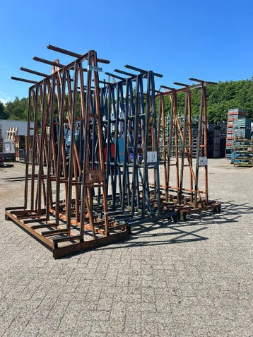 Gebruikte glasbok, Glascontainer, Dubbelzijdig, partij, Ophalen, Gebruikt, 100 cm of meer, 60 cm of meer