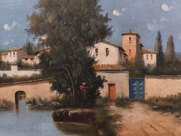 Escuela Impresionista Europea (XX) - Paisaje Fluvial