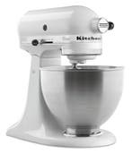 Bartscher KitchenAid 5K45SSEWH Planeetmenger | Wit | 4.28L |, Ophalen of Verzenden, Nieuw in verpakking
