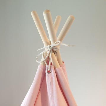 2dekans | Sunny Alba Tipi Tent Pastel Roze - Wigwam, Ophalen of Verzenden, Zo goed als nieuw