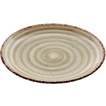 Borden | ENT TERRA | Porselein | Ecru | 12 Stuks | Ø150mm, Verzenden, Nieuw in verpakking