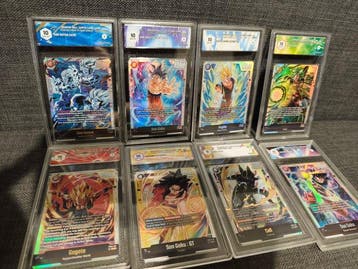 Bandai - 8 Graded card - Dragon Ball - Graad, Nieuw
