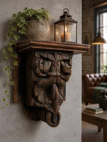 Wanddecoratie - Europa - antieke wandconsole