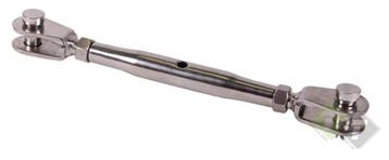 Wantspanner RVS Met Gaffel M10, 13 Mm, Wantspanners, Watersport en Boten, Bootonderdelen, Ophalen of Verzenden, Nieuw, Overige typen