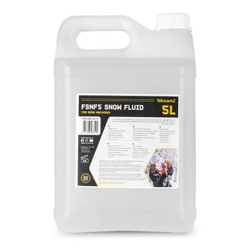 BeamZ FSNF5 sneeuwvloeistof voor sneeuwmachines - 5 liter, Verzenden, Nieuw