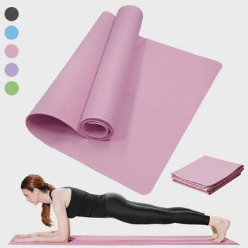 Antislip Yoga & Pilates Mat - 3mm, 4mm of 6mm Dik - Comforta, Verzenden, Nieuw