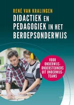 Didactiek en pedagogiek in het beroepsonderwijs, Boeken, Studieboeken en Cursussen, Verzenden, Zo goed als nieuw, René van Kralingen