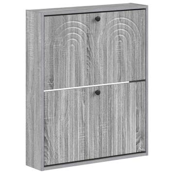 vidaXL Wandgemonteerde Schoenkast ALKMAAR 71 x 17 x 86 cm, Verzenden, Nieuw
