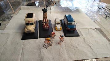 Norev, Altaya 1:43 - Modelauto (7) - Citroën Type 23 Fourgon, Nieuw
