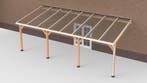 Douglas Terrasoverkapping Geschaafd Wit Polycarbonaat Helder, Nieuw